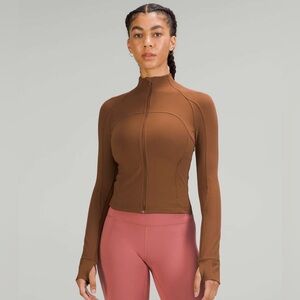 Lululemon Nulu Cropped Define Jacket in Roasted Brown (10)